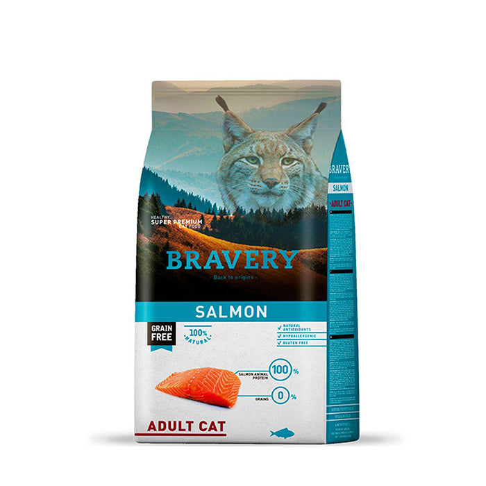 Bravery para gato adulto sabor salmón
