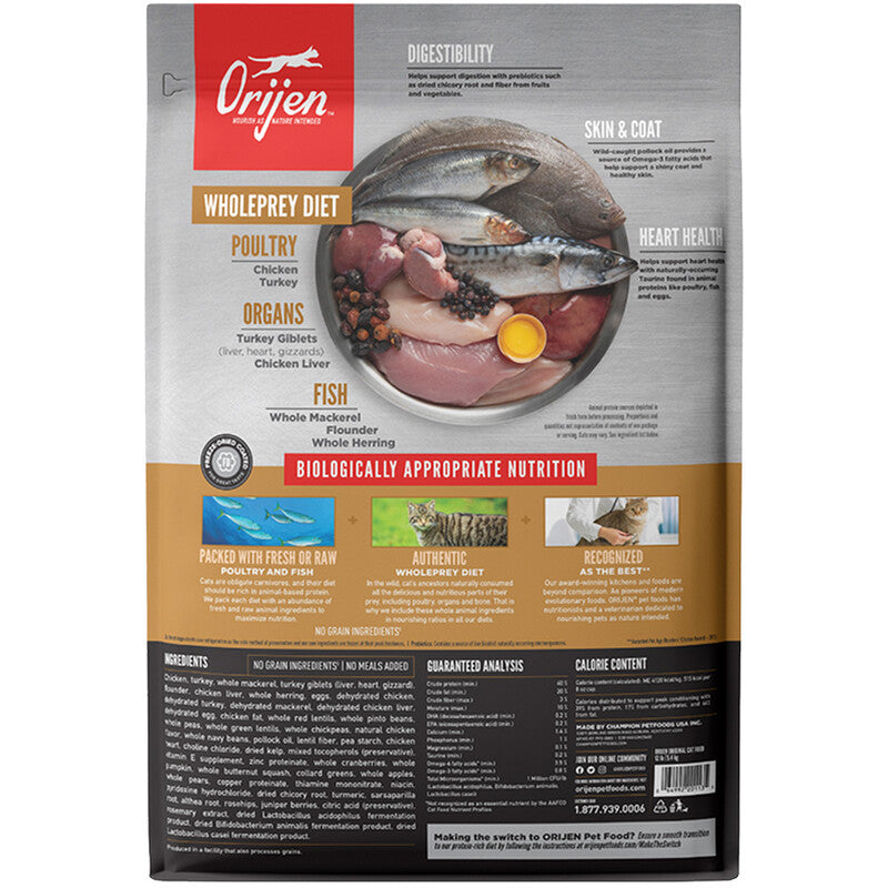Alimento Orijen Original para gatos