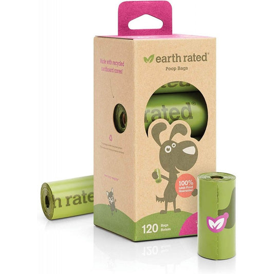 Earth Rated 8 Rollos De Recarga 120 Bolsas