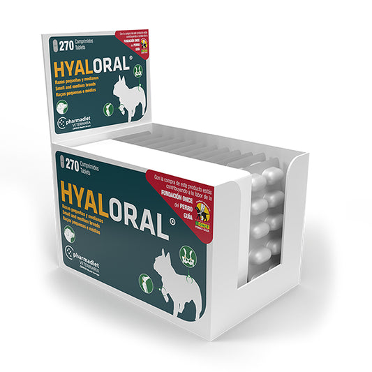 Hyaloral Razas Pequeñas Y Medianas blíster 10 unidades