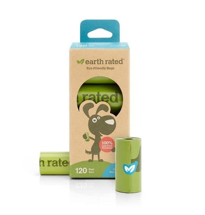 Earth Rated 8 Rollos De Recarga 120 Bolsas